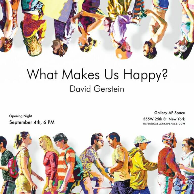 david gerstein exhibition poster